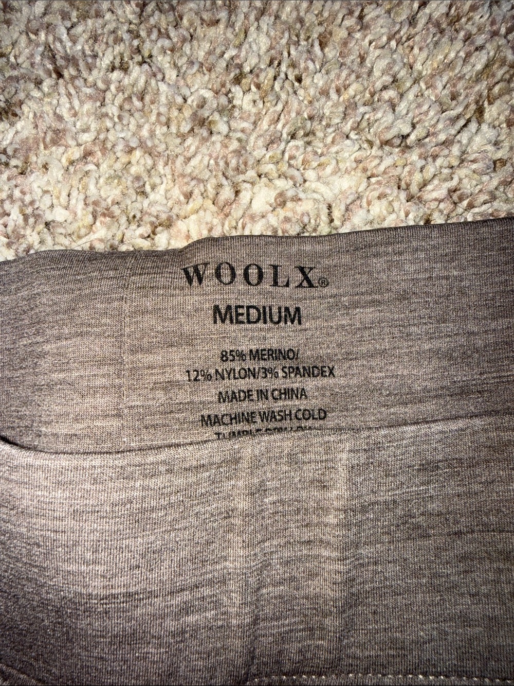 WoolX Stella merino wool leggings size medium - Picture 2 of 5